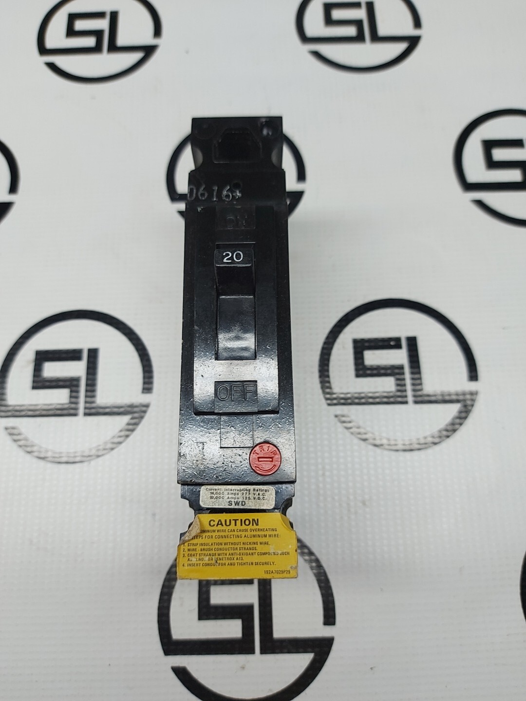 TESTED GENERAL ELECTRIC TED113020 -U 277 VAC 20 A 1 P C. BREAKER FAST SHIPPING!