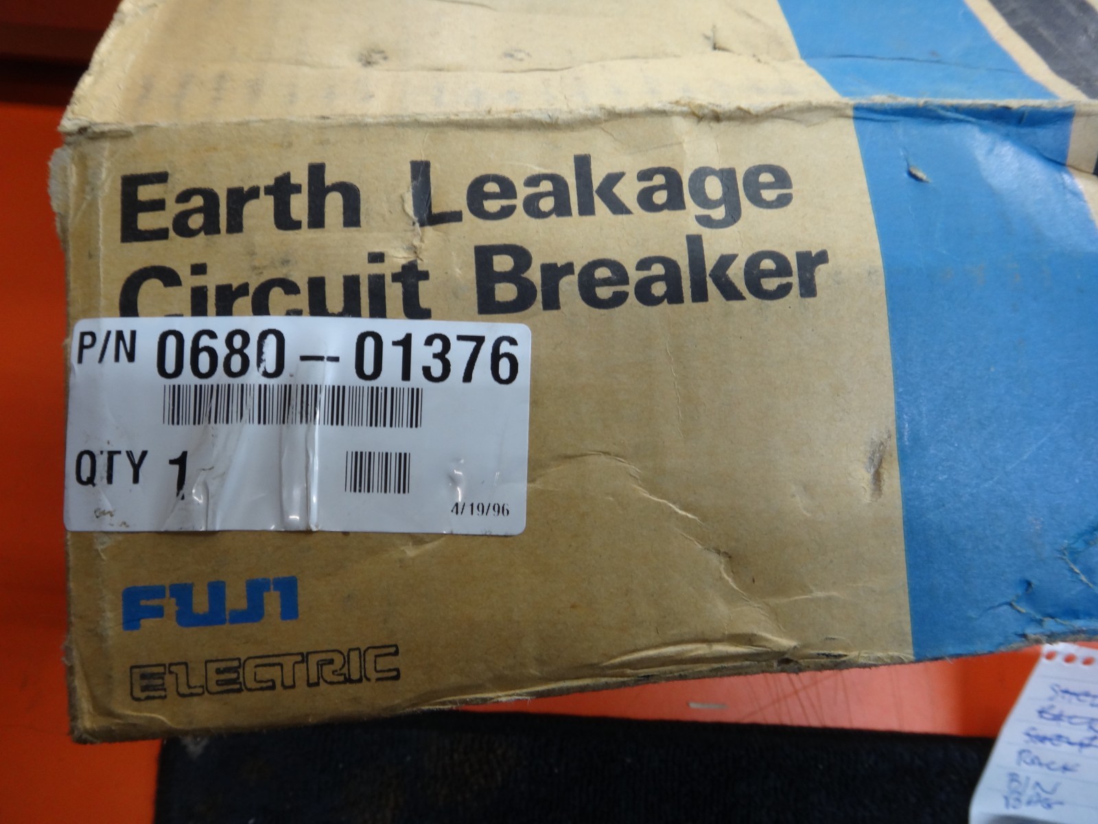 Fuji Earth Leakage Circuit Breaker 0680 0136 30A 415 V 50 60 Hz EG104A Type