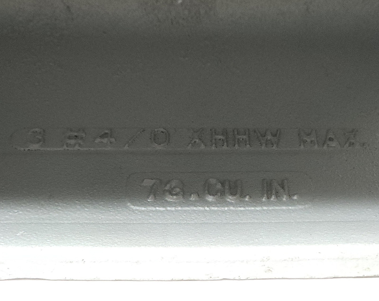 APPLETON 2″ UNLET IRON CONDUIT BODY FORM 35 3 #4/0 XHHW MAX 73 CUBIC INCHES