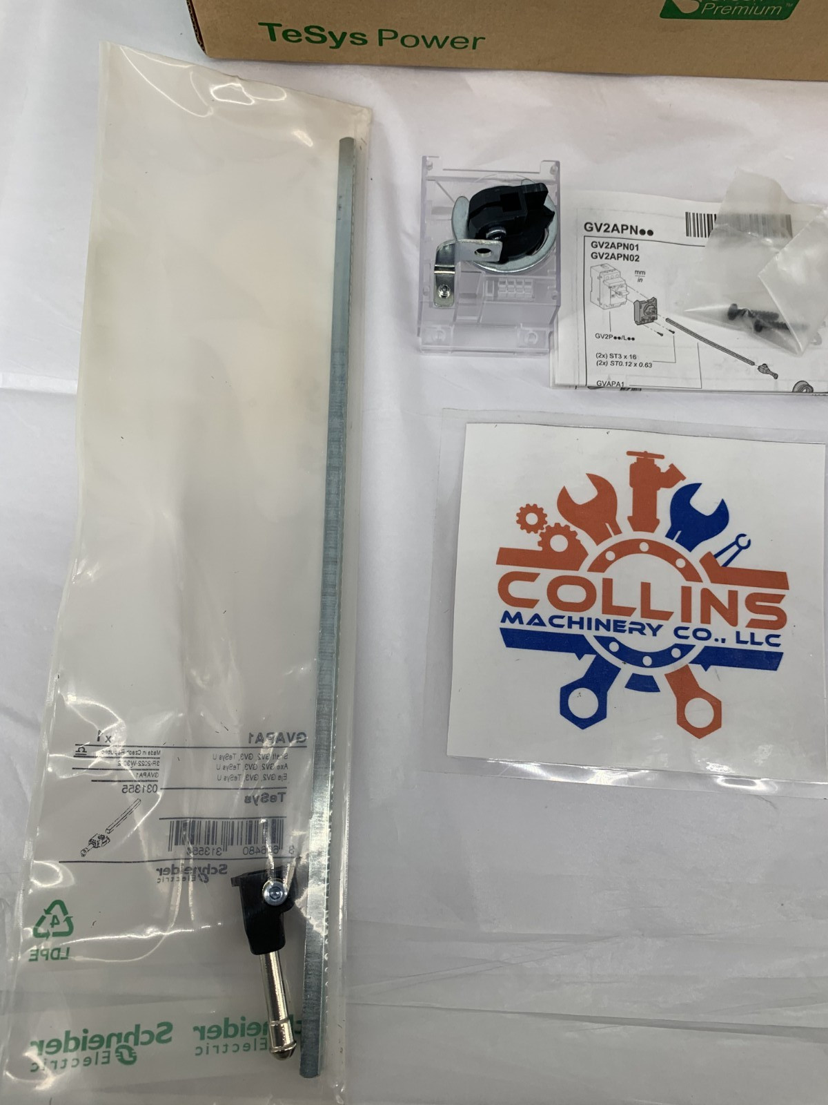 Schneider Electric GV2APN02 TeSys Extended Rotary Handle Kit For GV2L/GV2P