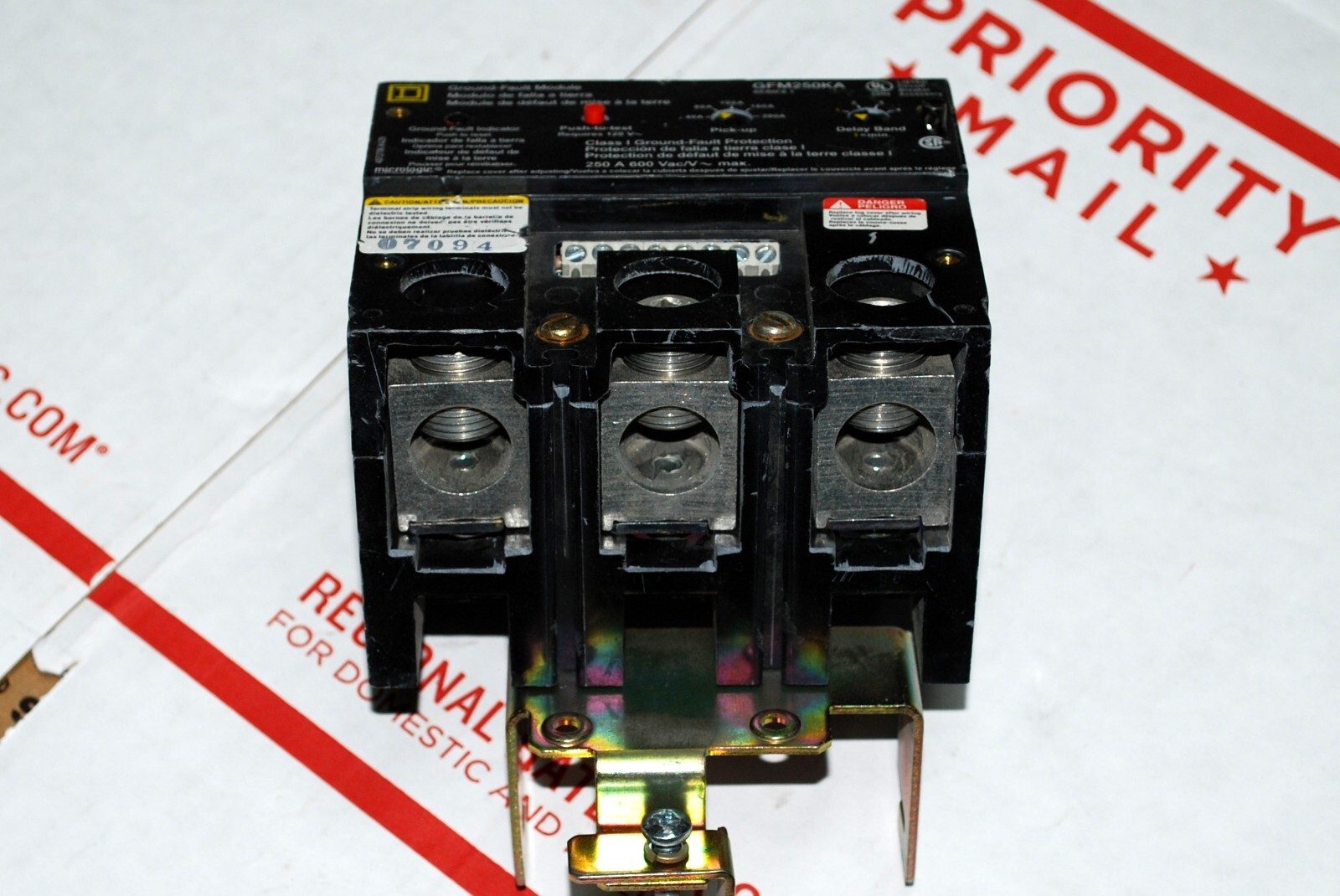 GFM250KA Square D Ground Fault Module For Circuit Breakers 3P Max. 250A 600V
