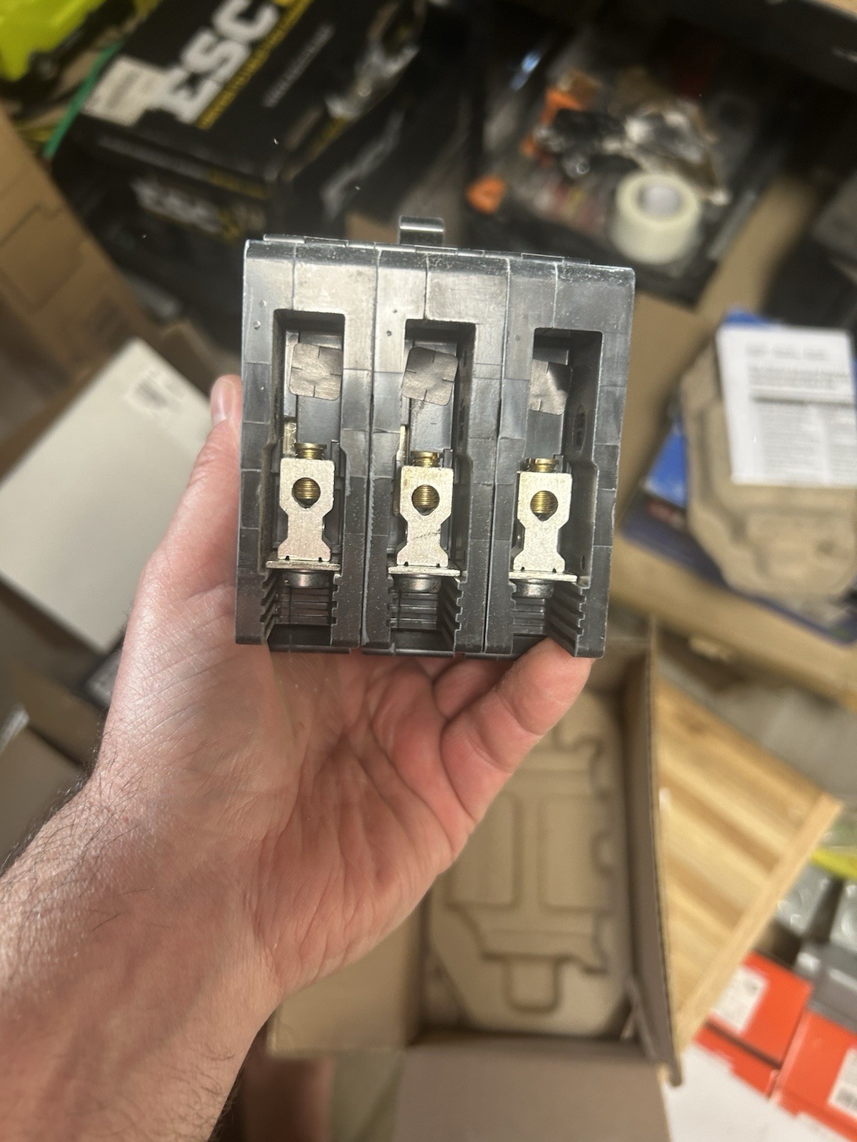 Square D EDB34020 20A 3 Poles Bolt On Circuit Breaker