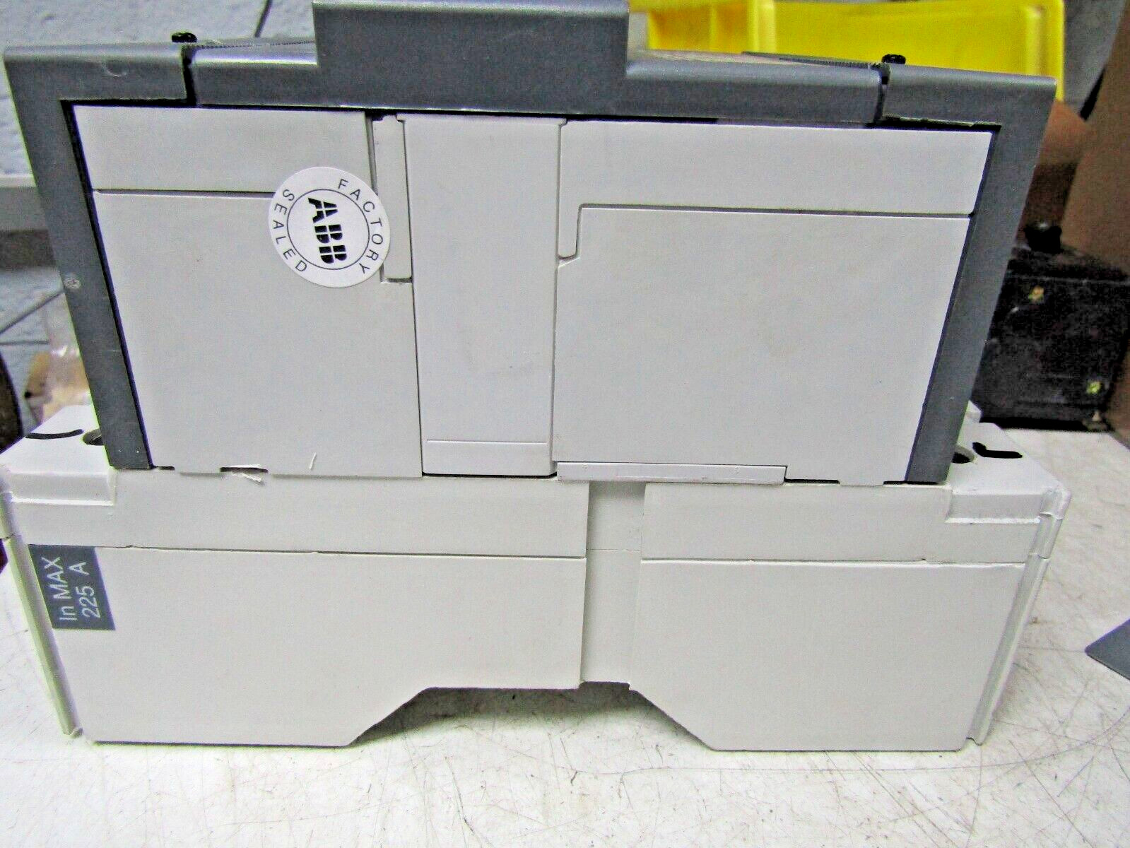 🔥 NEW ABB 225 AMP CIRCUIT BREAKER 3 POLE 480-600Y/347 VAC ABB SACE TMAX T3N 225