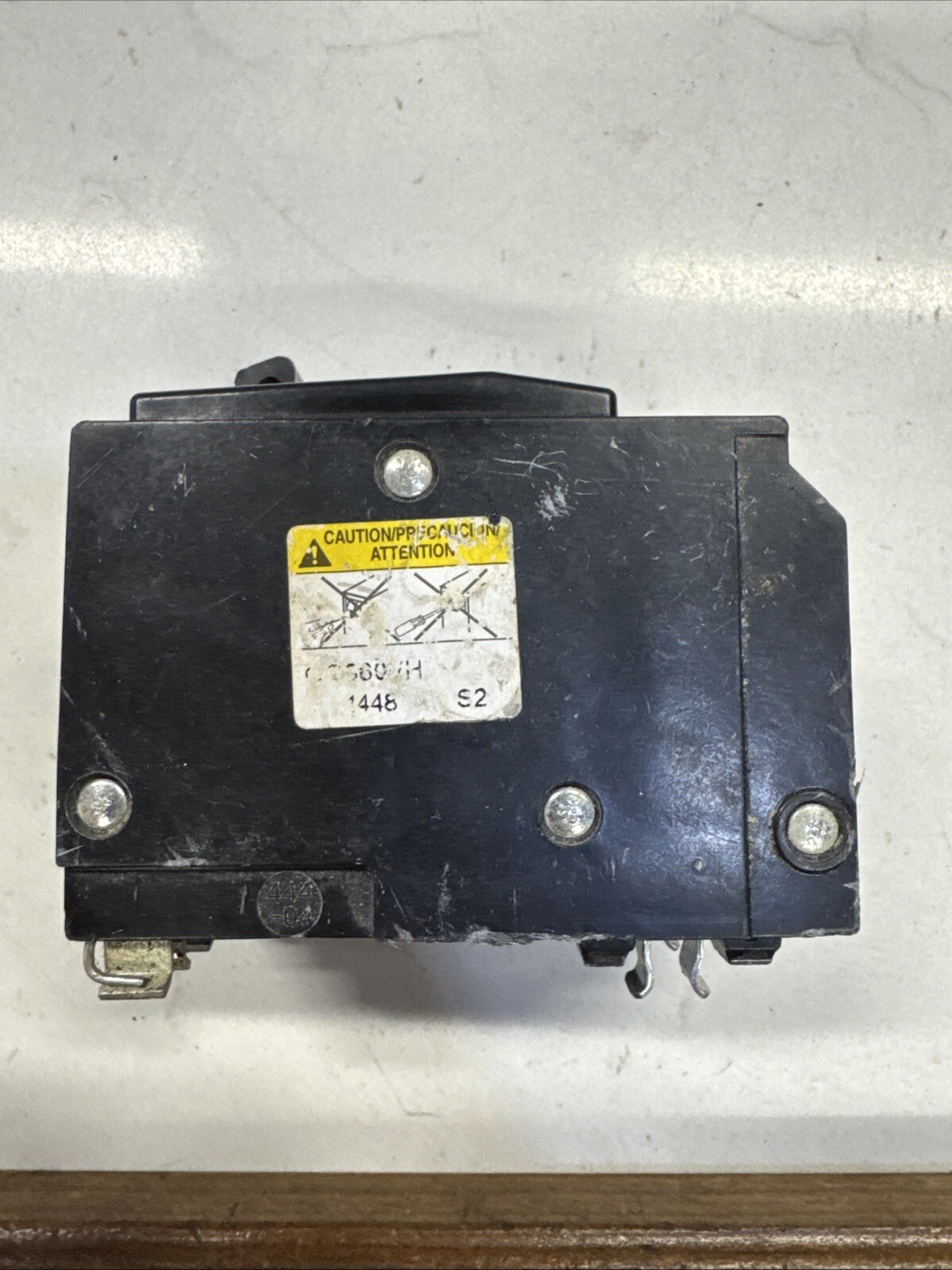 Square D QO360VH 3 pole 60 amp 22kA PLUG IN/ON Circuit Breaker