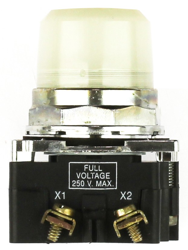 Cutler Hammer 10250T-91000T-W Indicator Light in White