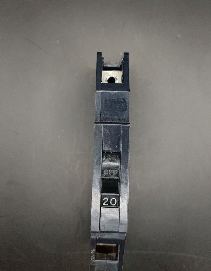 Genuine Zinsco Branded QB 20 Amp Single Pole 120V Type QB Circuit Breaker