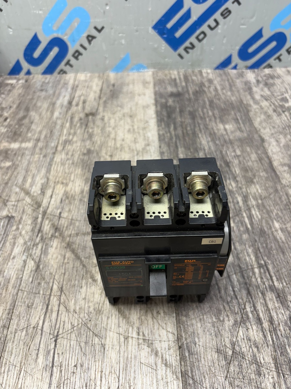 FUJI ELECTRIC EA203B 150A AUTO BREAKER MOLDED CASE CIRCUIT BREAKER