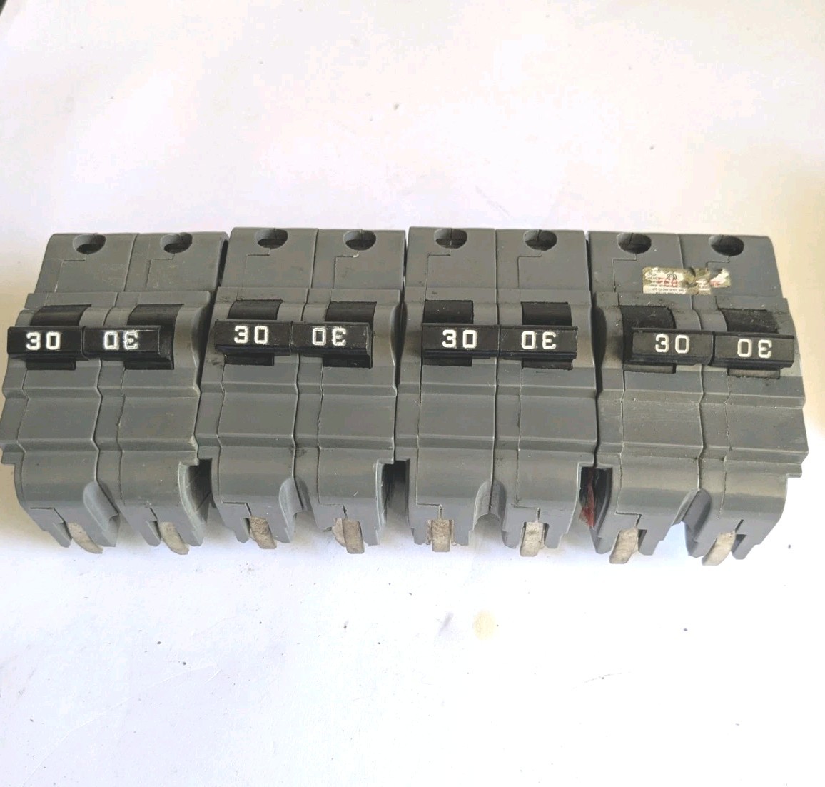Lot Of 4 UBIF230N 30 Amp Connecticut Electric Stab-Lok NA230 Replacement Federal