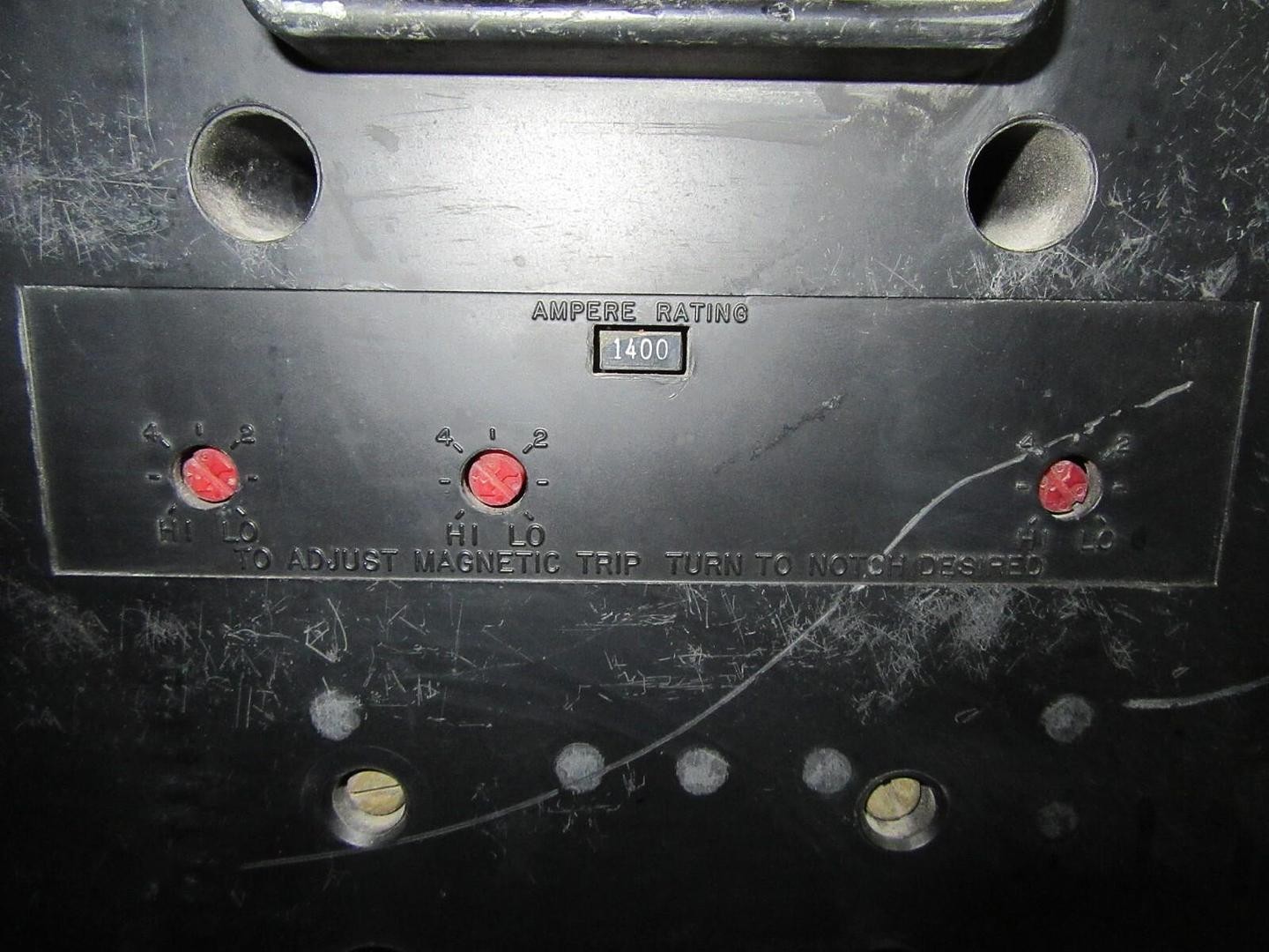 WESTINGHOUSE PB 2500 AMP FRAME CIRCUIT BREAKER PB32500F 3 POLE PB32500F 600 VAC