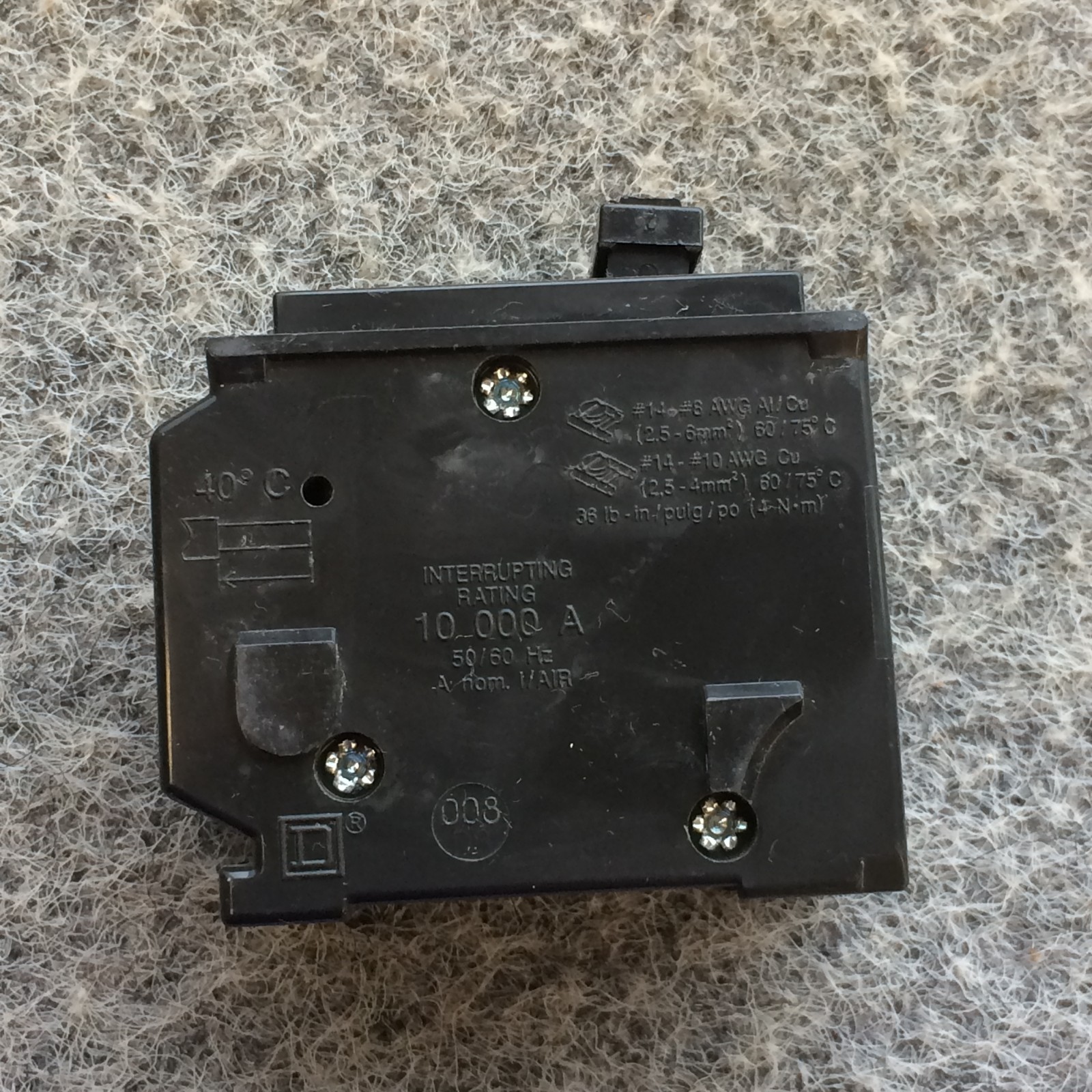 NEW! Mini circuit breaker, Homeline, 30A, 2 pole, 120/240 VAC, 10 kA HOM230 NEW