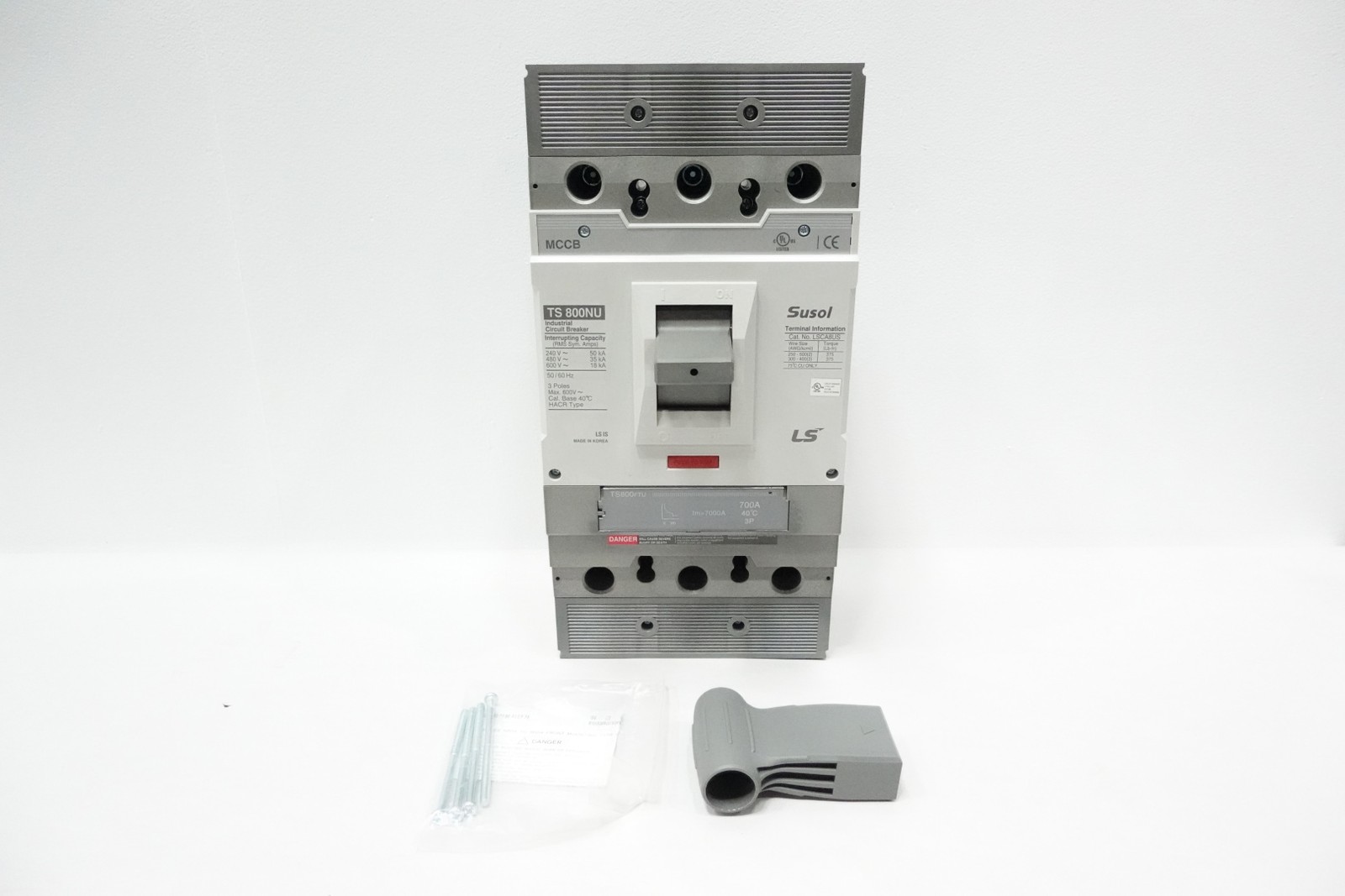 Susol LSCA8US TS800NU Molded Case Circuit Breaker 700a Amp 240/480/600v-ac 3p