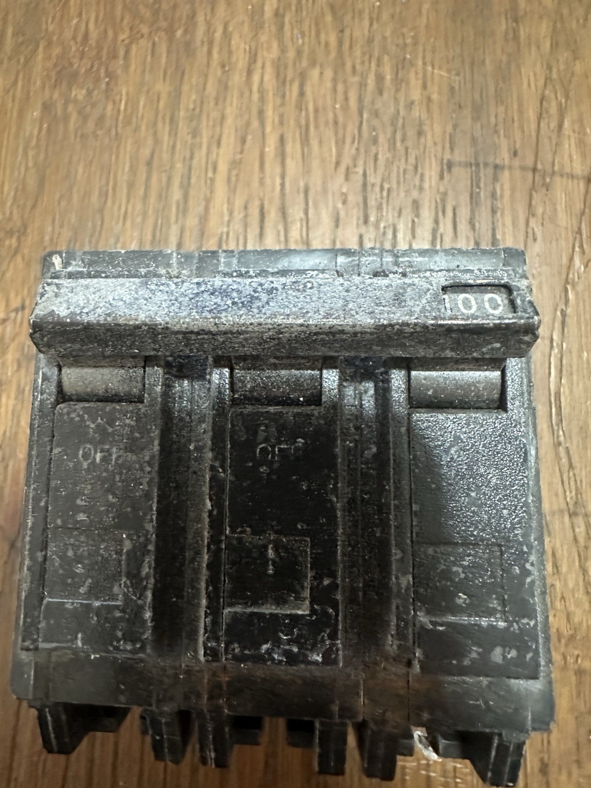 General Electric THQL32100 100 Amp 3 Pole 3 Phase 240V Circuit Breaker.