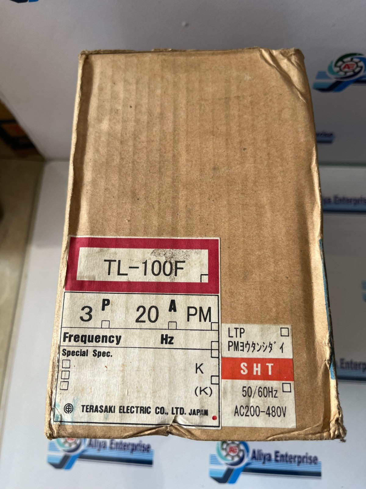 TERASAKI TL 100F 20A 3POLE CIRCUIT BREAKER FREE FAST SHIPPING MADE IN JAPAN