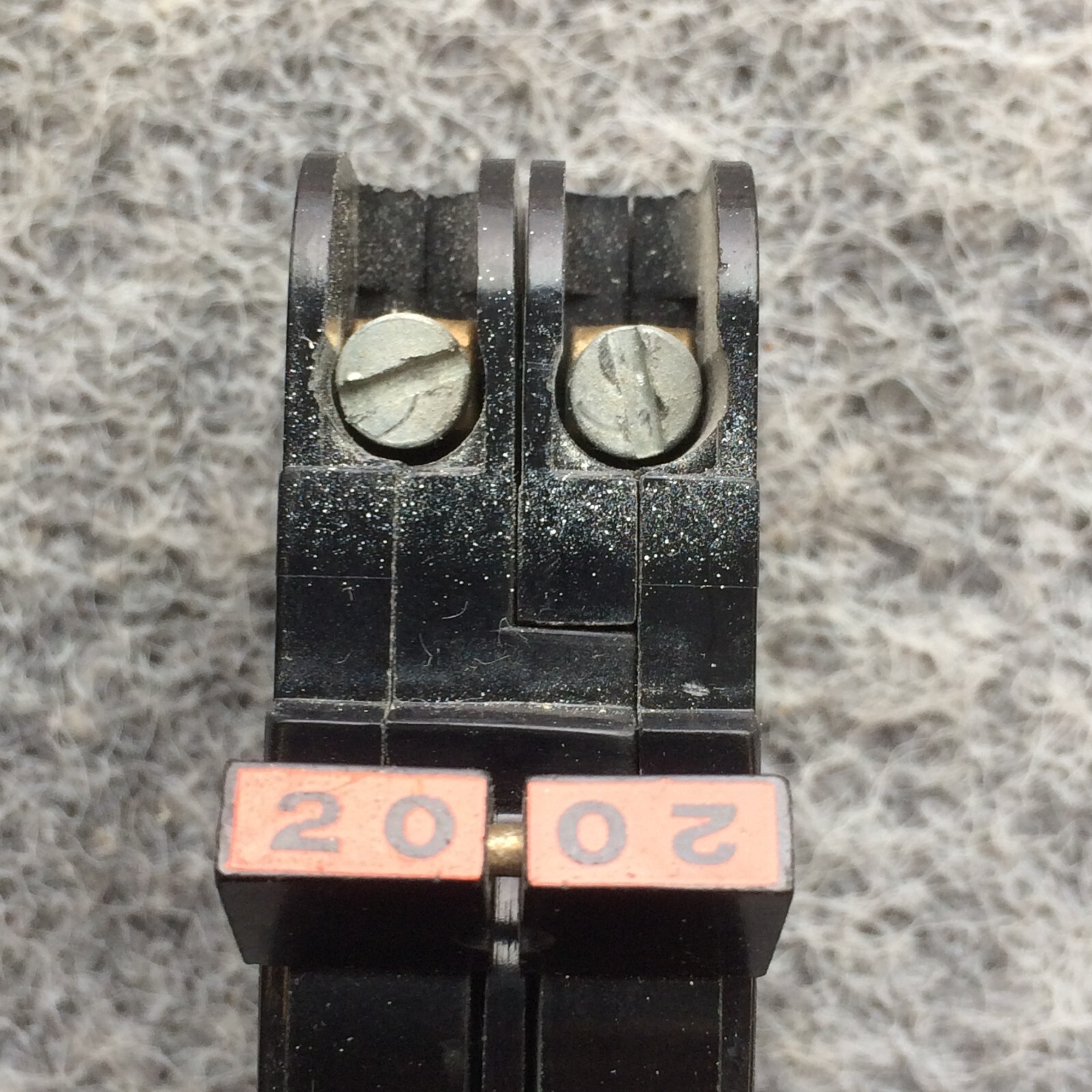 FPE Federal Pacific 20 Amp 2 Pole NC220 Stab-Lok Breaker Mini THIN NC