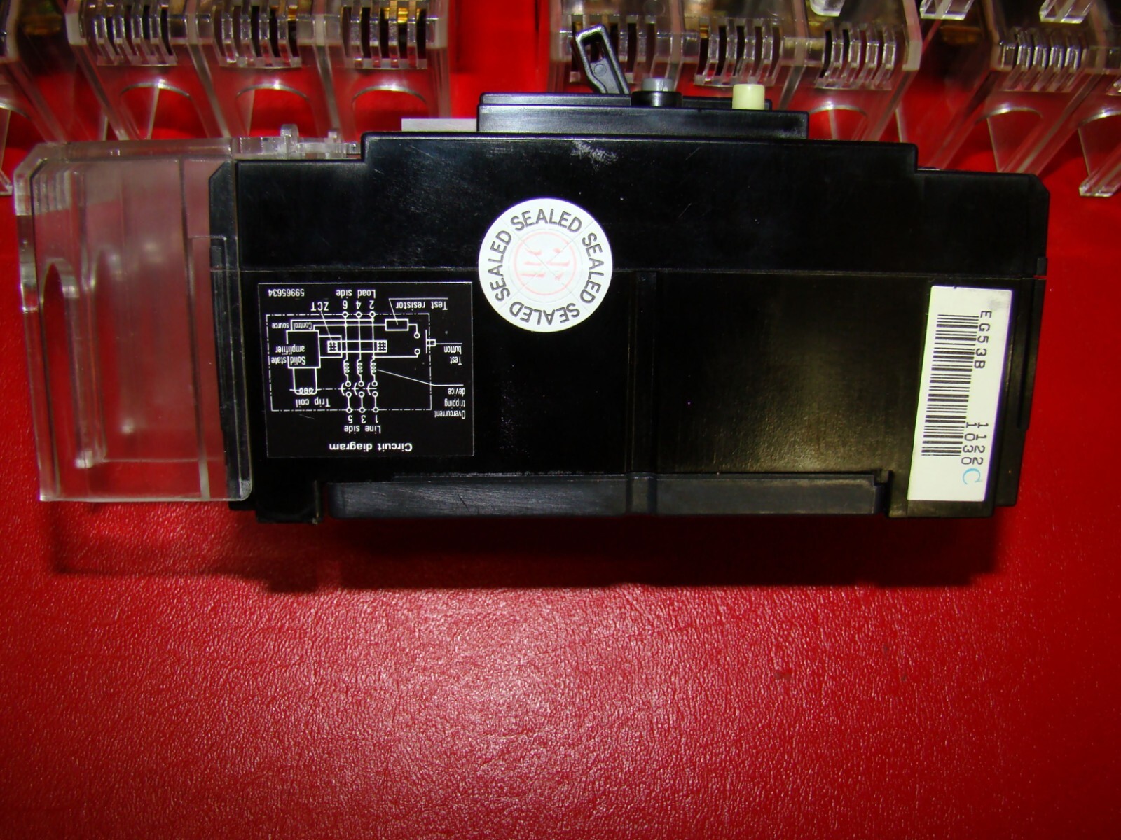 FUJI EG53B 3 Pole (5A) (10A) (15A) (20A) (40A) 50A Leakage Circuit breaker