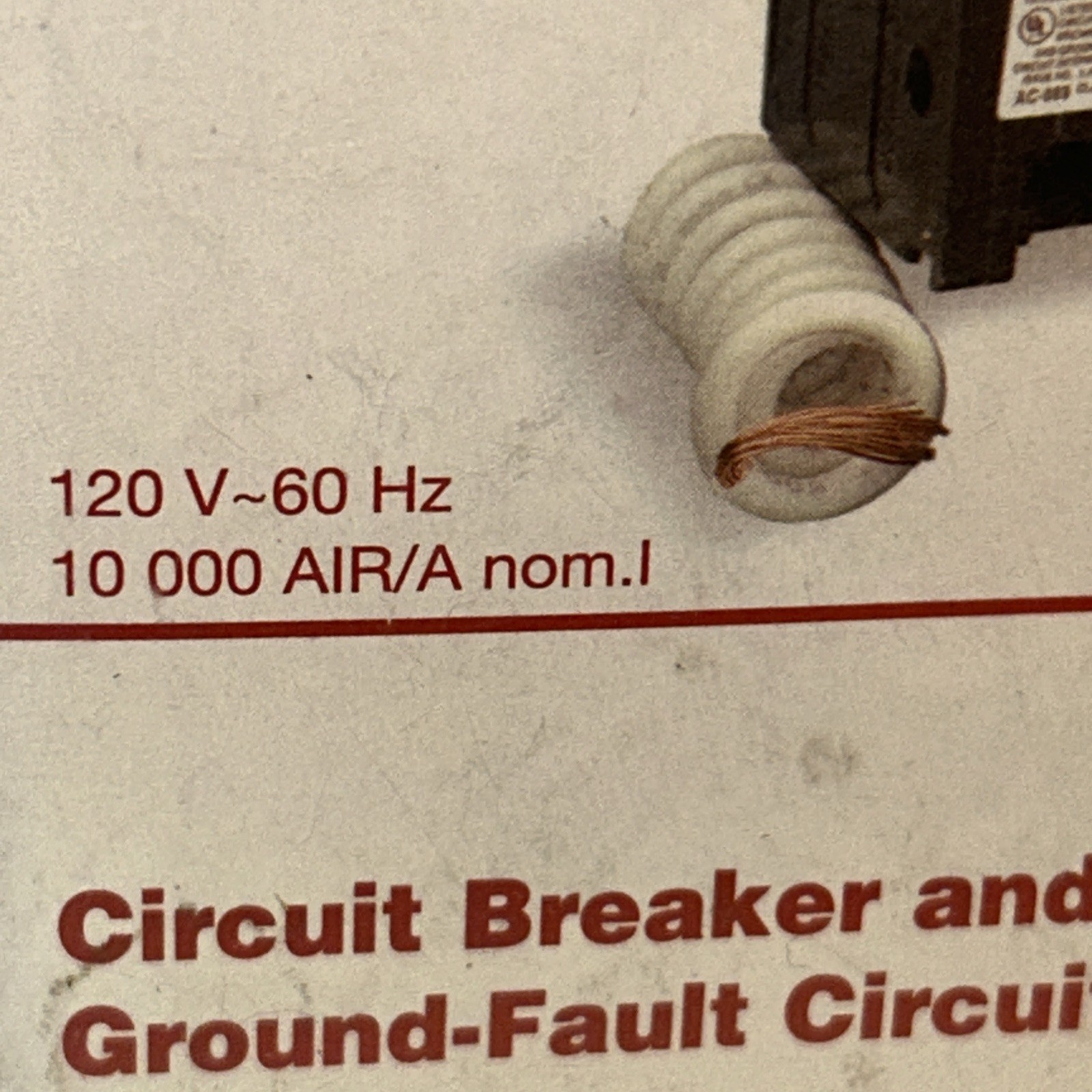 Square D Homeline Circuit Breaker & Ground-Fault Circuit-Interrupter HOM120GFIC