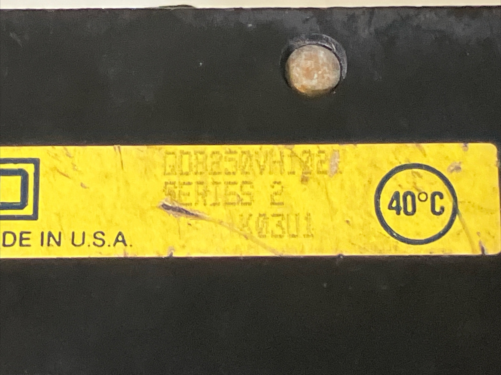 Square D QO250VH1021 Circuit Breaker 50A 2 Pole 22kA 240V nice used.