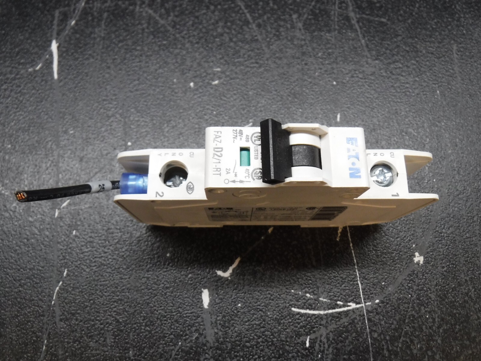 Eaton FAZ-D2/1-RT-SP EN/IEC 60947-2 240/415V~ 50/60Hz Pole Units Circuit Breaker