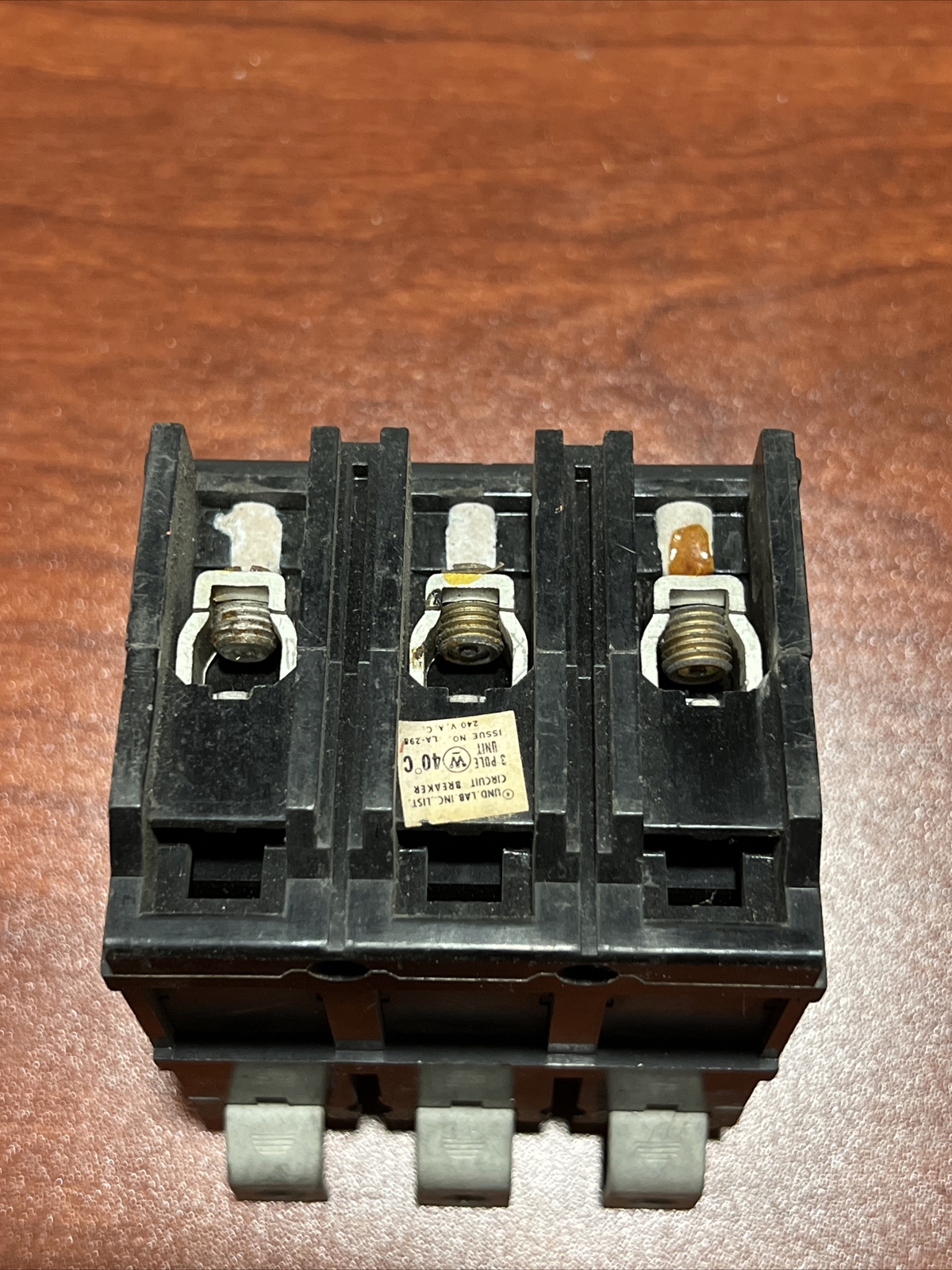 Eaton Cutler Hammer BAB3080H 3-P 80A 240V Bolt On Circuit Breaker