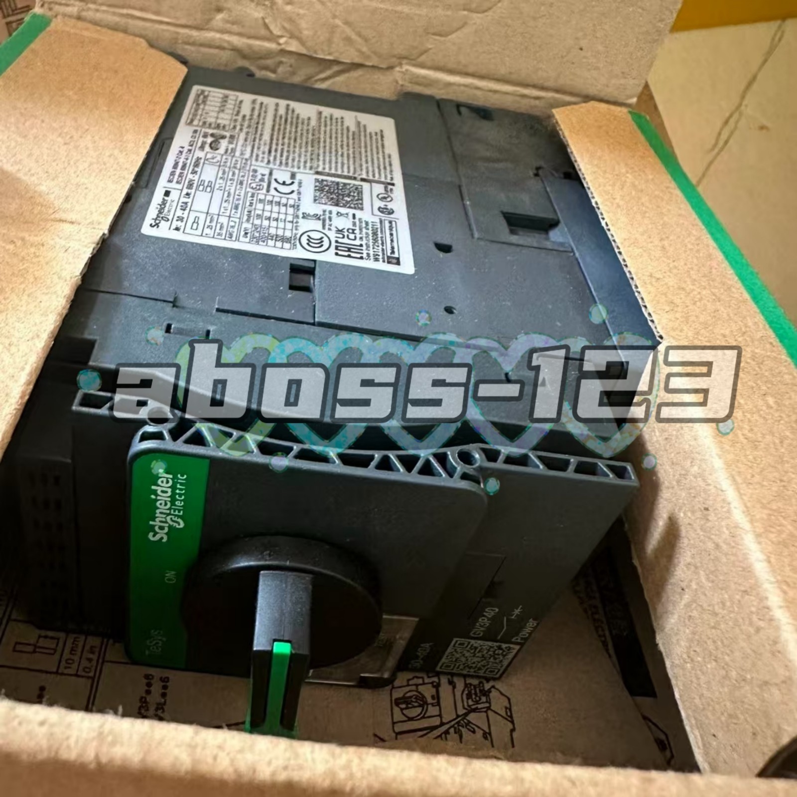 Schneider GV3P40 circuit breaker#1pcs New In Box