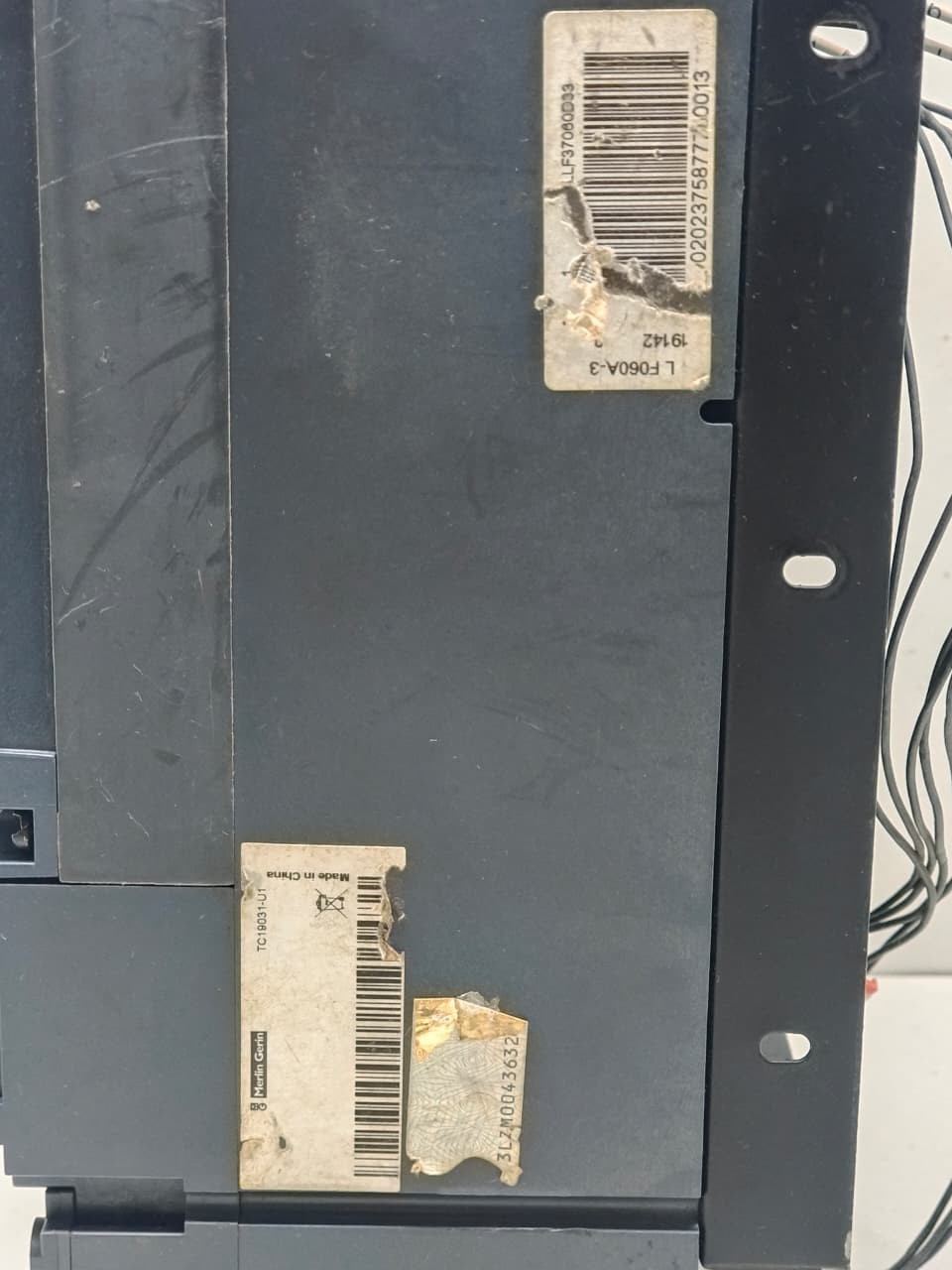 SQUARE D POWER PACT LL 1200 LLF37060D33 600A CIRCUIT BREAKER