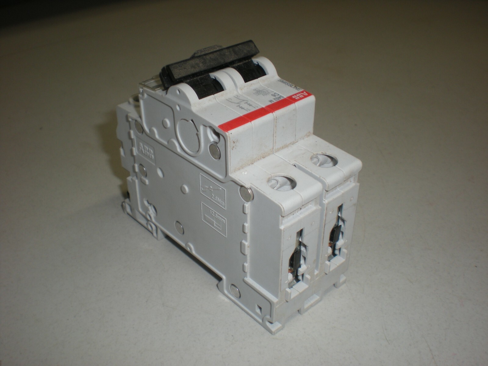 ABB S452M-C6 Circuit Breaker – Tests OK for Manual Action and Contact Continuity