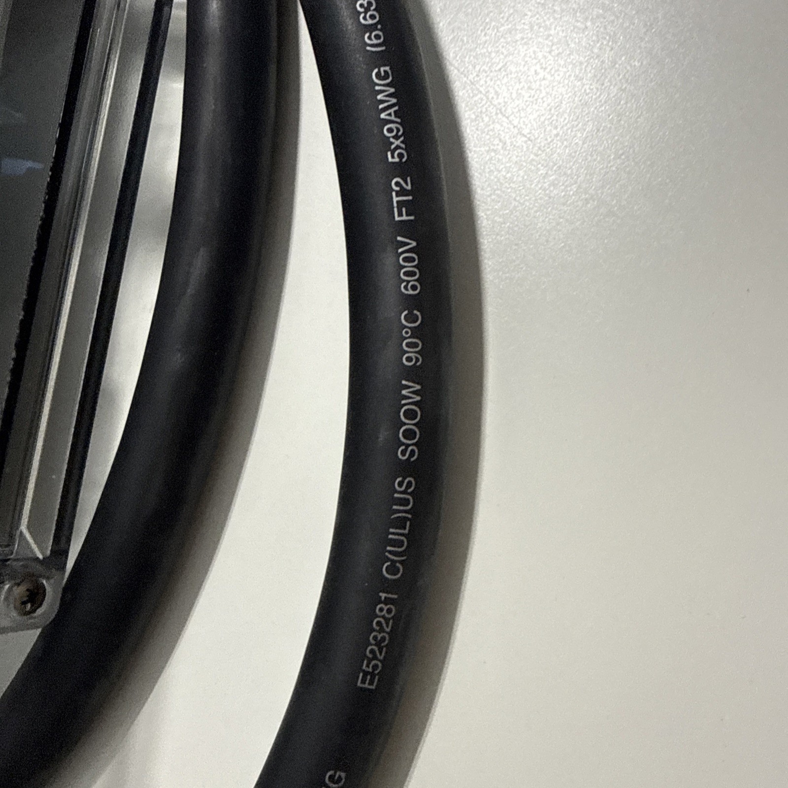 HARTING HAN-ECO M1138200 002 POWER Connecting Cable With 30 AMP Breaker Assembly