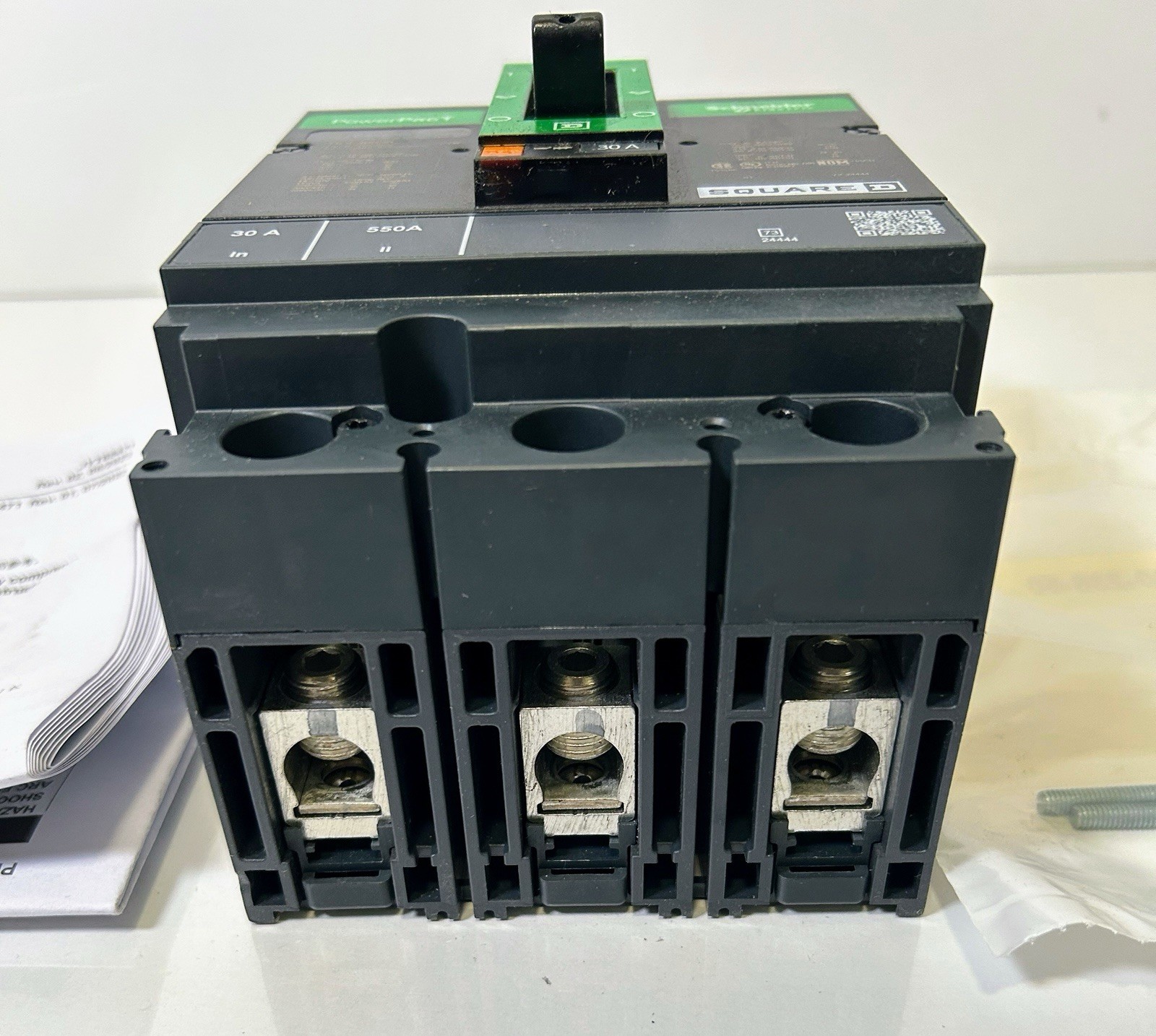 Square D/PowerPacT HD 060 Cat # HDL36030 3 Poles Circuit Breaker ( 30AMPs )
