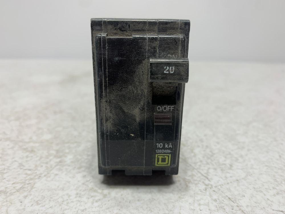 Square D QO220 Circuit Breaker 20A 2-Pole 120/240V