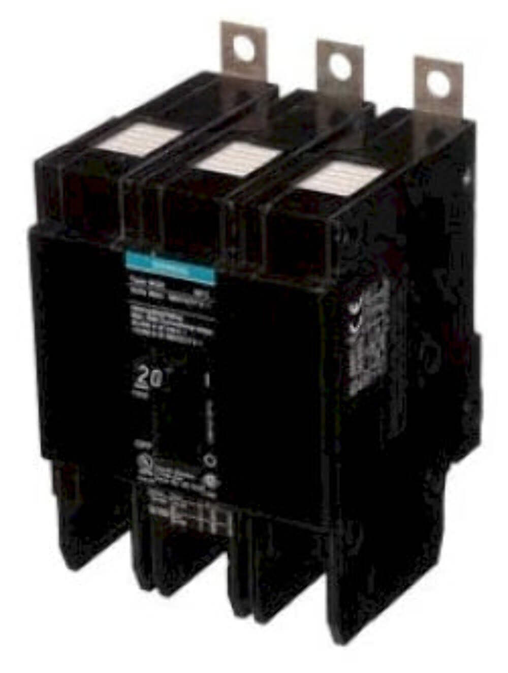 BQD320 – Siemens Bolt-on 480V 20A 3 pole circuit breaker 14kA@480V Factory New