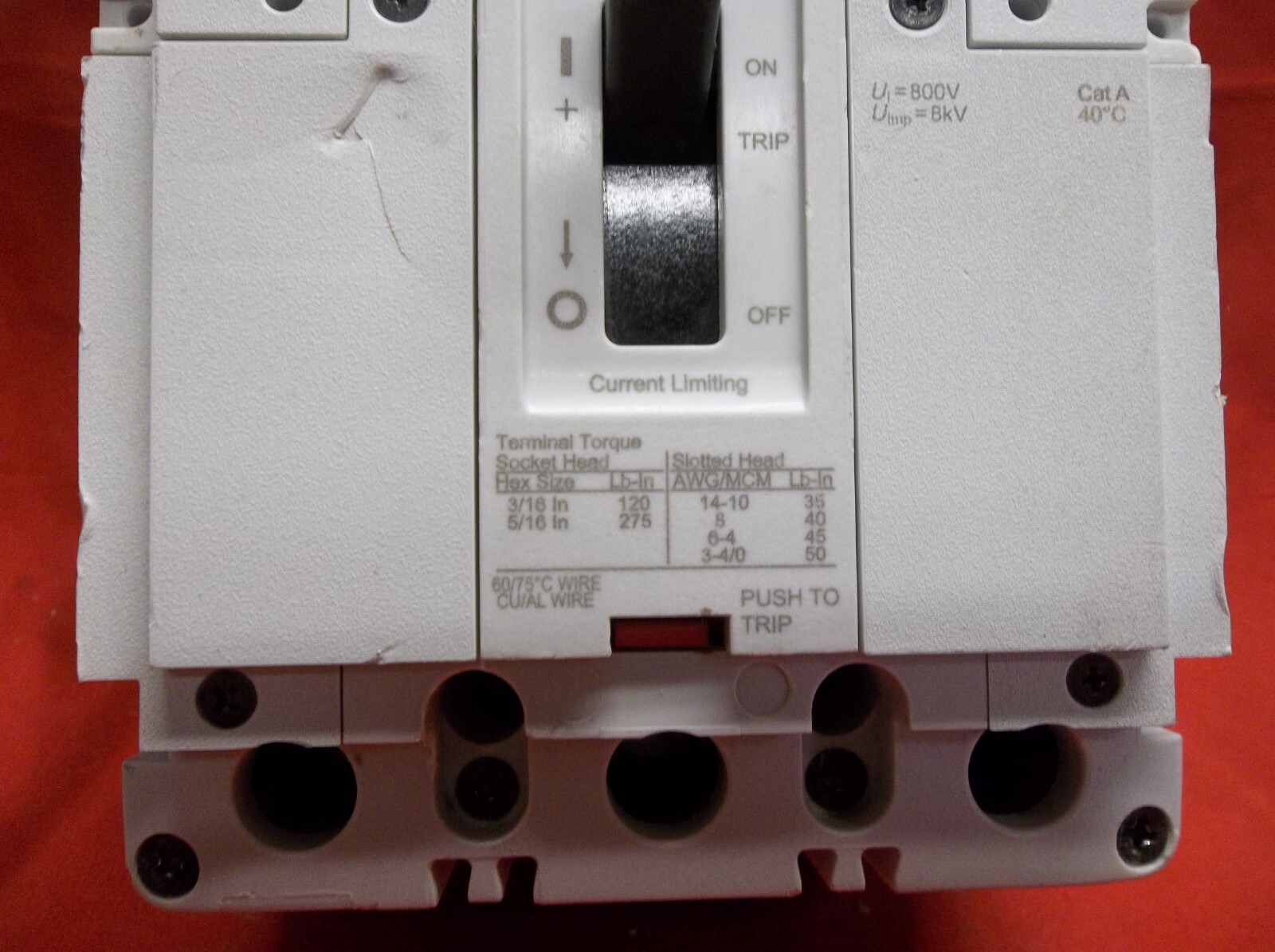 EATON PDG23M0060TFFL circuit breaker 375A1