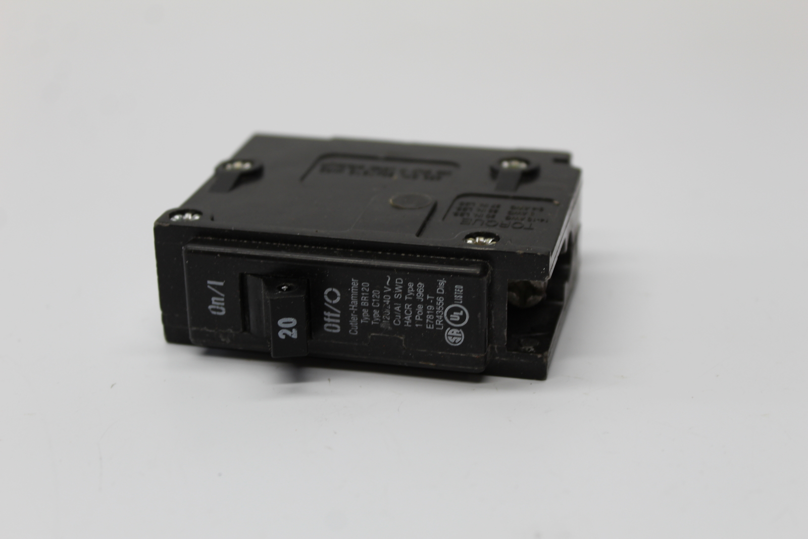 CUTLER HAMMER BR120C120 BREAKER 1POLE 20A NSNP