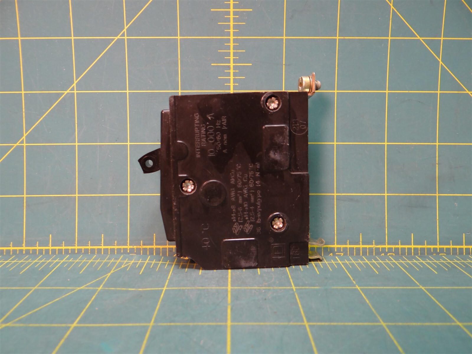 Square D QOB130 Circuit Breaker 30 Amps 1 Pole 10 Kiloampere At 120/240 Vac