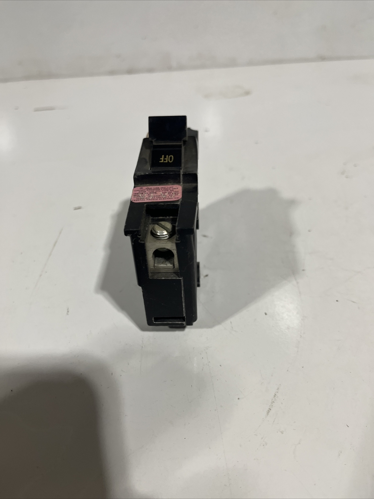 FEDERAL PACIFIC FPE 50 AMP 1 POLE NA150 STAB-LOK 1″ Thick Wide CIRCUIT BREAKER
