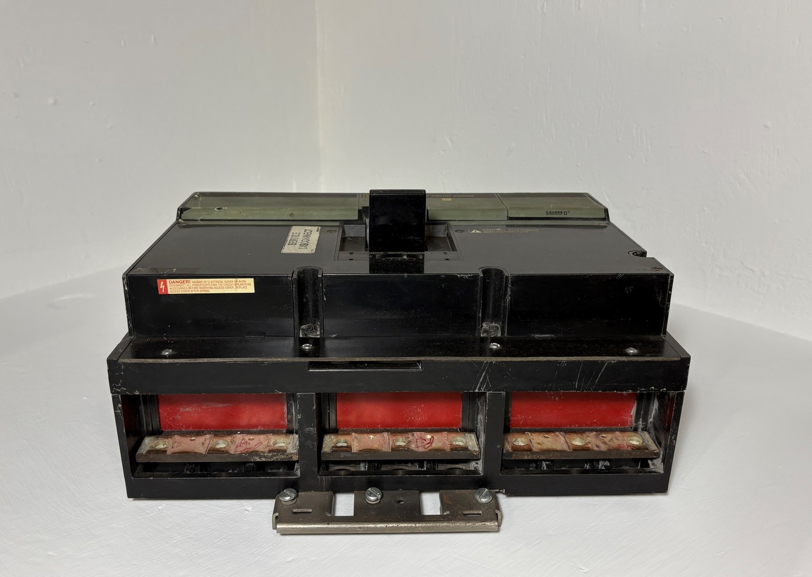 Square D I-Line NA361000 1000A Circuit Breaker 600V Type NAA 1000 Amp bad label