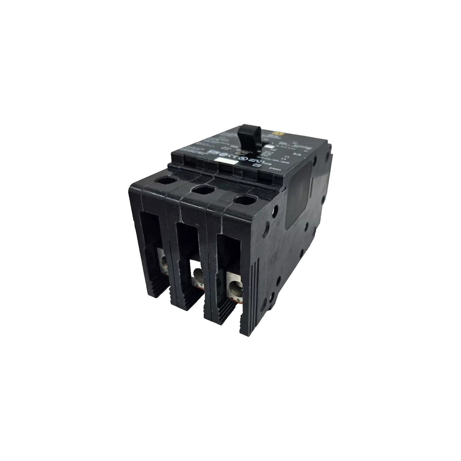 NIB – Square D – EDB34090 – Mini Circuit Breaker, 90A, 3 Pole, 480Y/277 Vac, 25