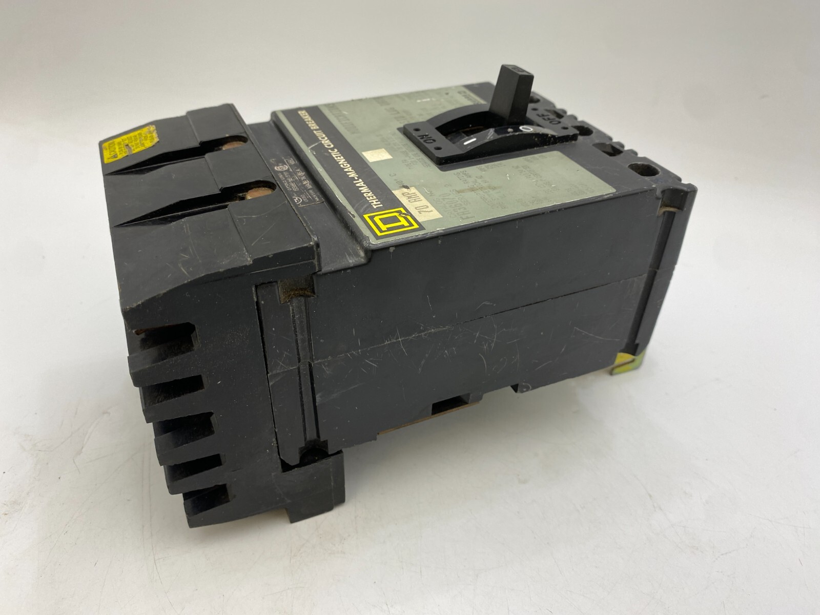 Square D FA36070 I-Line Circuit Breaker 70A 600V 3P 3PH FA 70 Amp 3 Pole Used