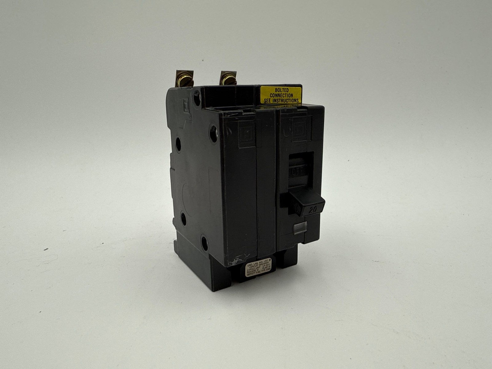 Square D EHB24020 Bolt On Circuit Breaker 20A 2P 277V EHB 20 Amp 2 Pole