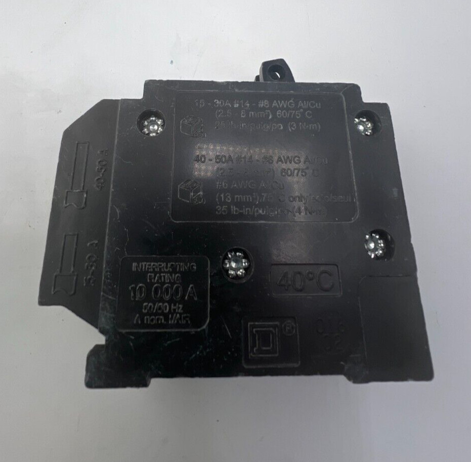 (QTY 3) Square D Circuit Breaker 15A 50/60Hz 120/240V HOMT1515
