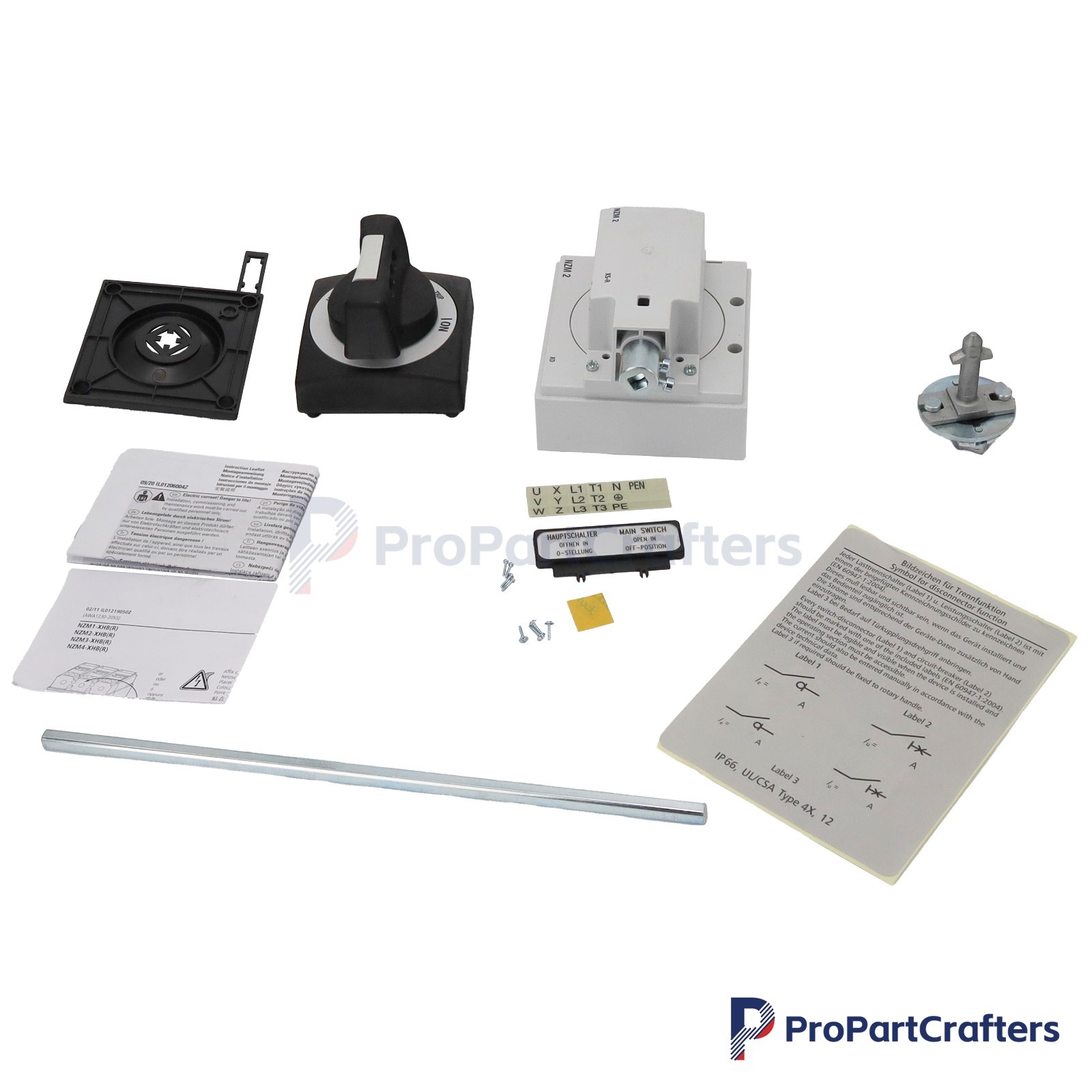Main Switch Assembly Kit-Right Hand Fits For ELECTRIC NZM2-XS-R 266645