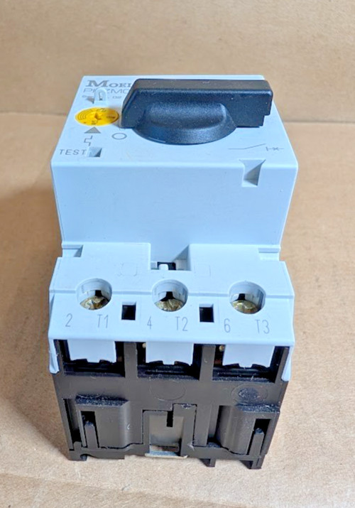 Moeller / Eaton PKZM0-10 Motor Protection Circuit Breaker, 6.3-10A, 3p (NewNB)