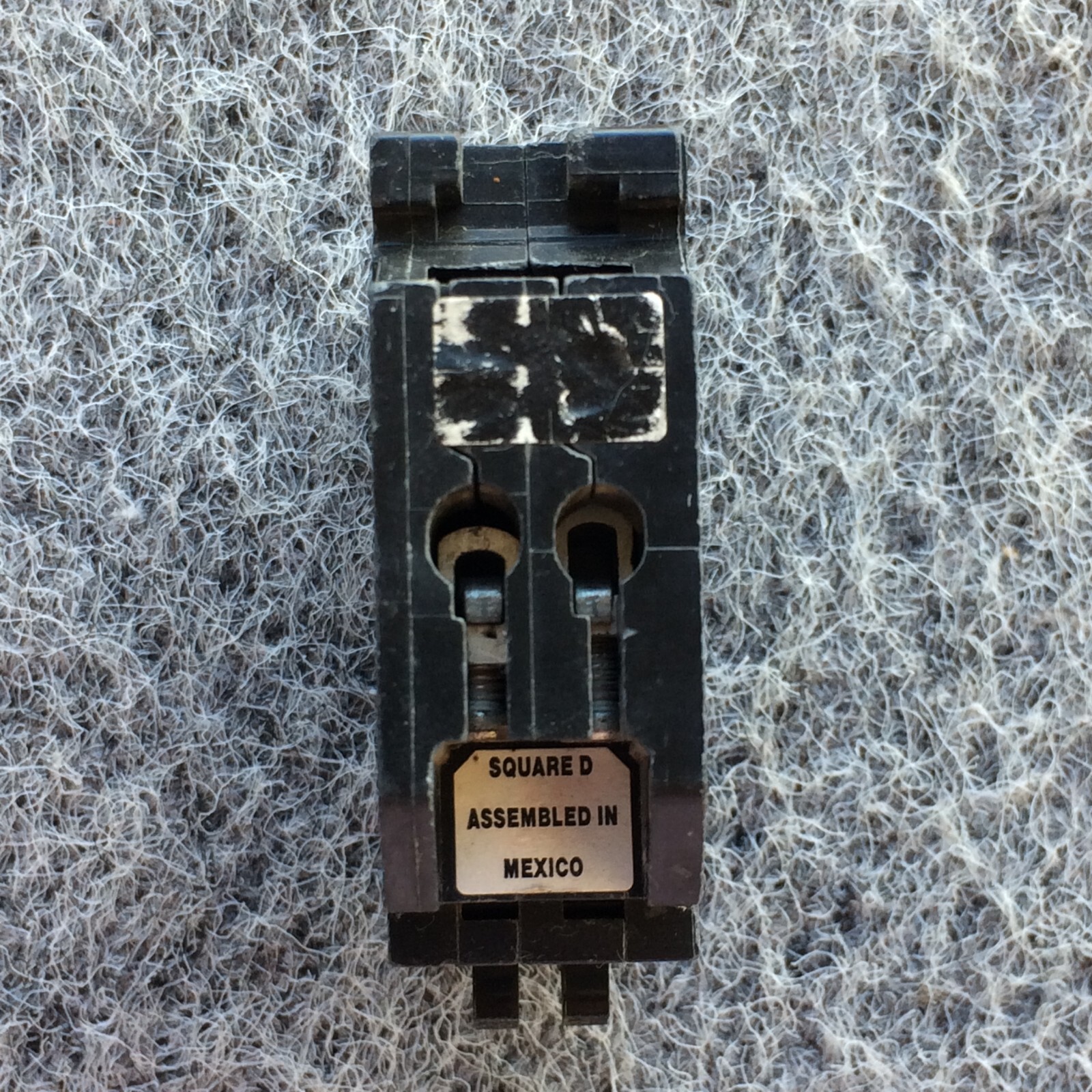 HOMT2020 Square D Tandem Circuit Breaker 20/20 Amp 1 Pole 120/240V Warranty NOS