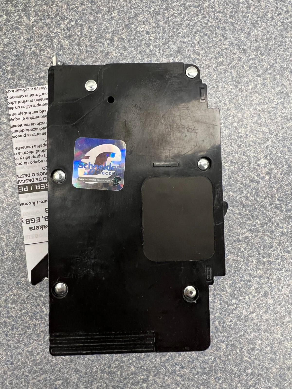 SQUARE D EDB34125 – 125 AMP, 3 POLE, 277/480 VOLT CIRCUIT BREAKER – NEW IN BOX