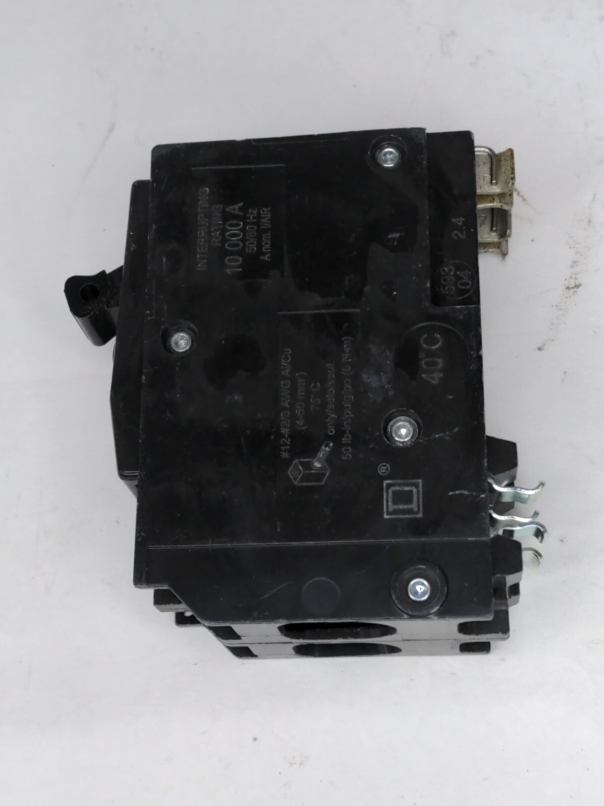 Square D QO2125 125 Amp Circuit Breaker