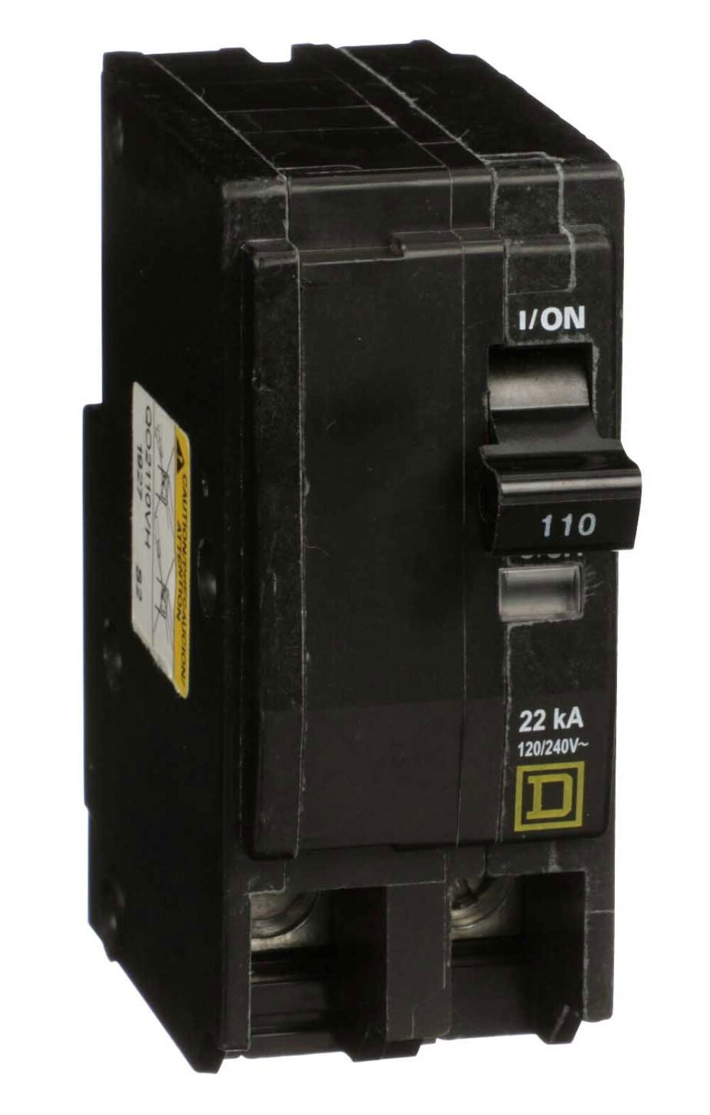 QO2110VH – Square D 110 Amp 2 Pole 120/240V Plug-In Miniature Circuit Breaker, Q