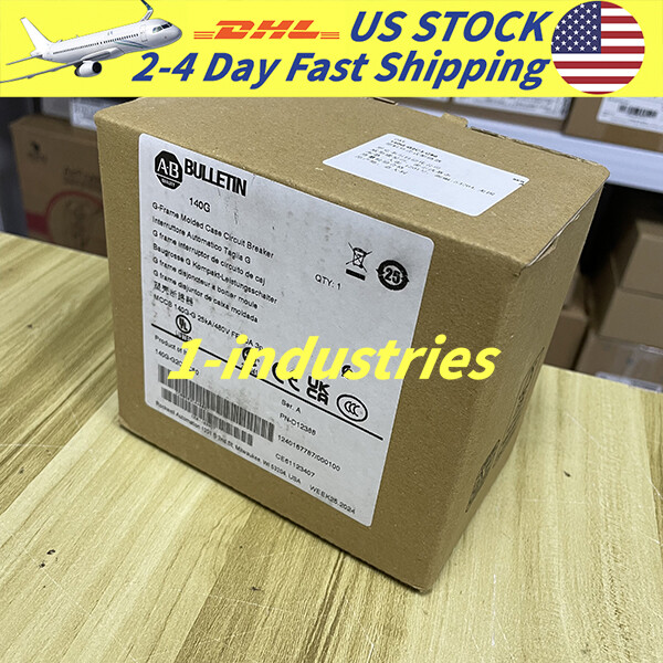 NEW Allen-Bradley 140G-G2C3-C50 3-Pole 480V Molded Case Circuit Breaker