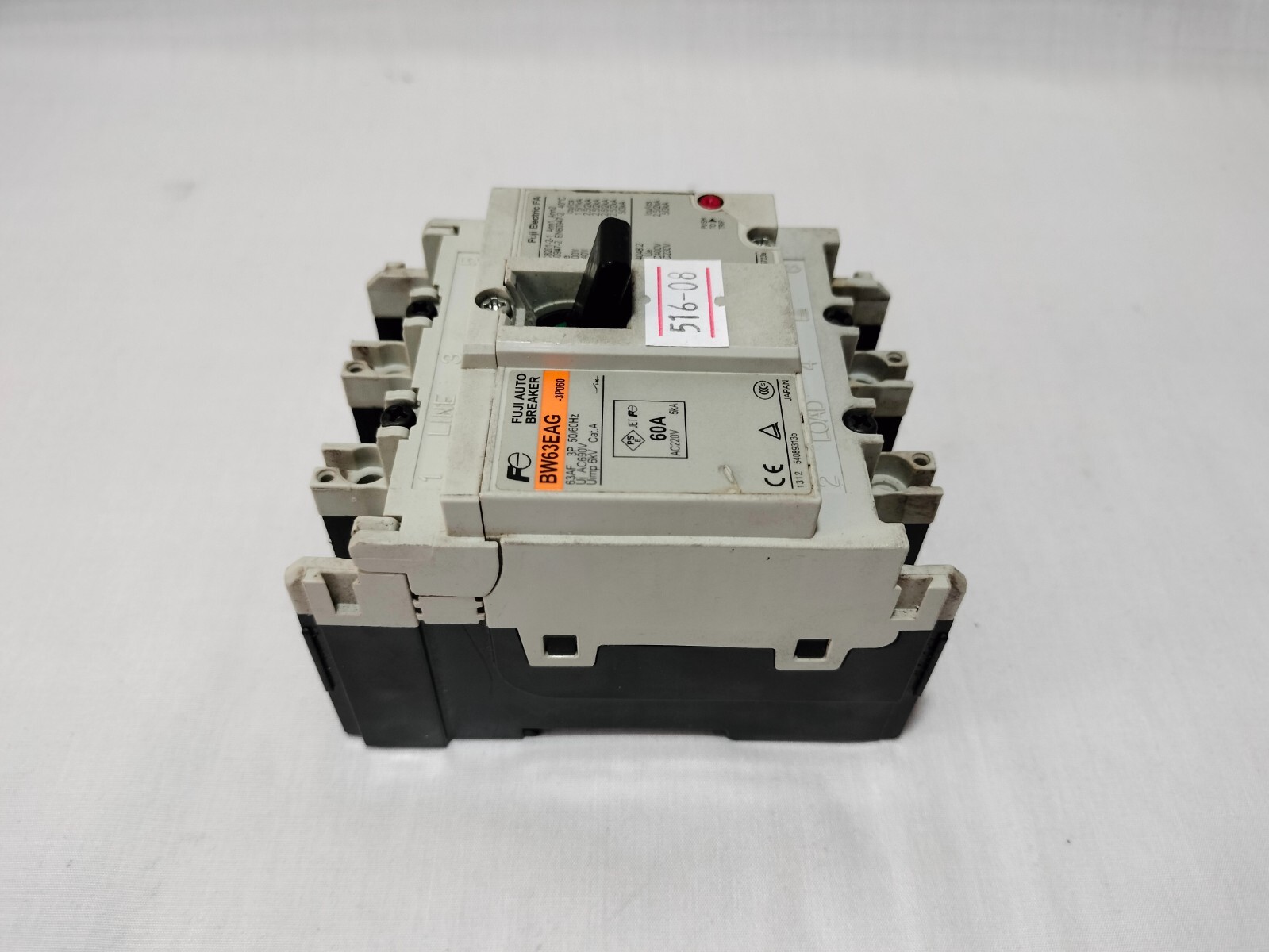 Fuji Electric BW63EAG BW63EAG-3P060 Auto Breaker 60A 3Pole Made in Japan