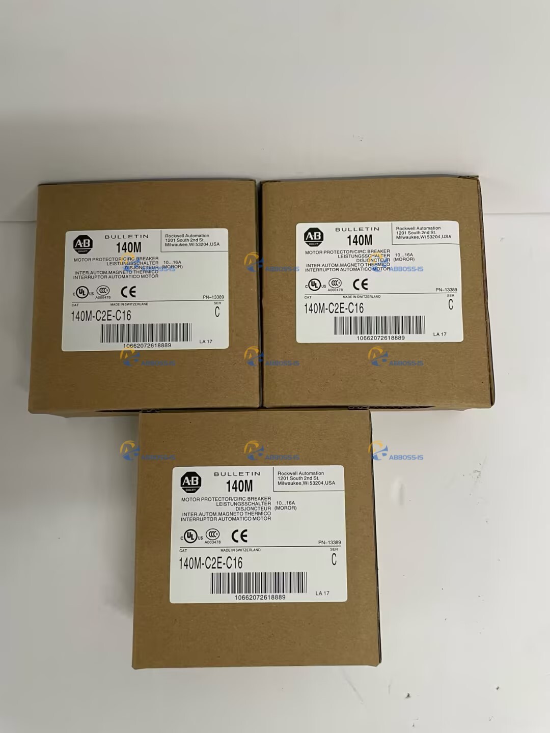 Brand New Allen-Bradley 140M-C2E-C16 Motor Protection/Circ Breaker Free Shipping