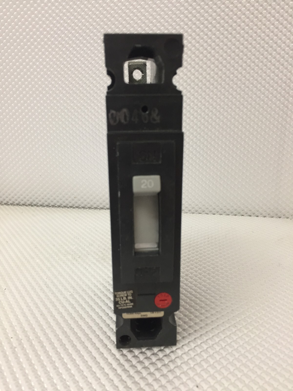 GE TED113020 20 AMP 277 VOLT SINGLE POLE BREAKER…31