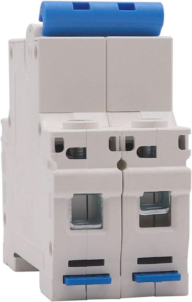 Miniature Circuit Breaker Low Voltage AC 50A 400V, 2 Poles AC Disconnect Switch